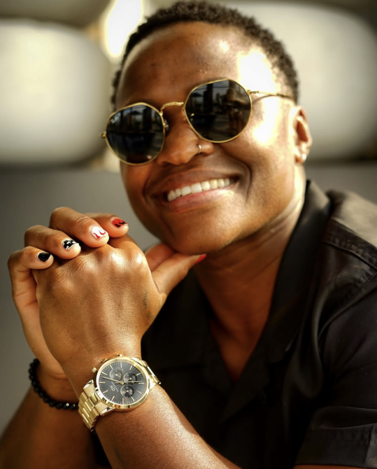 Time, elegance and presence: Bella Luna SA x Zintle Mpupha x DWI Iconic Chronograph