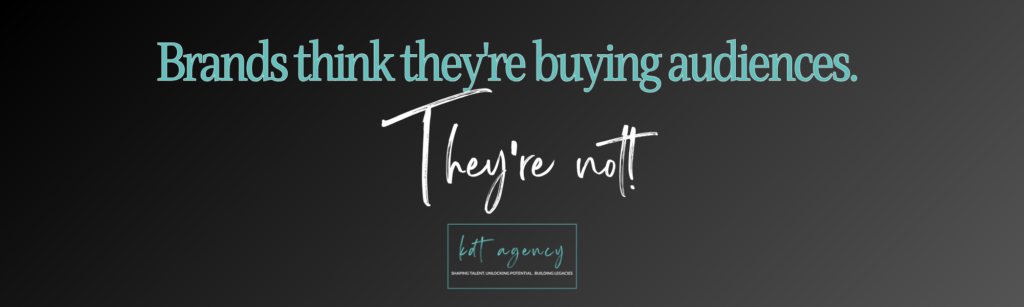 Brands think they’re buying audiences. They’re not.